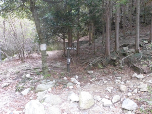 中道登山口