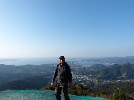 パラグライダー離陸場