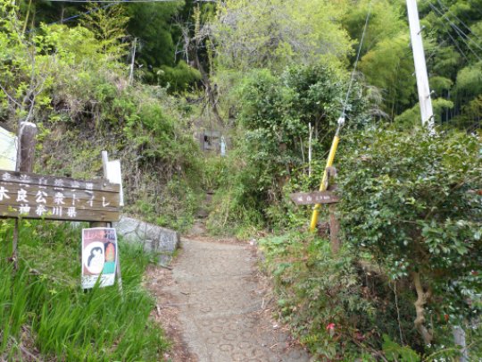 富士見茶屋　千木良登山口