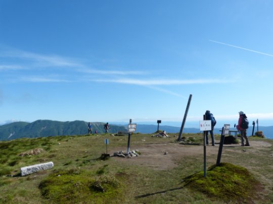 竜ヶ岳山頂