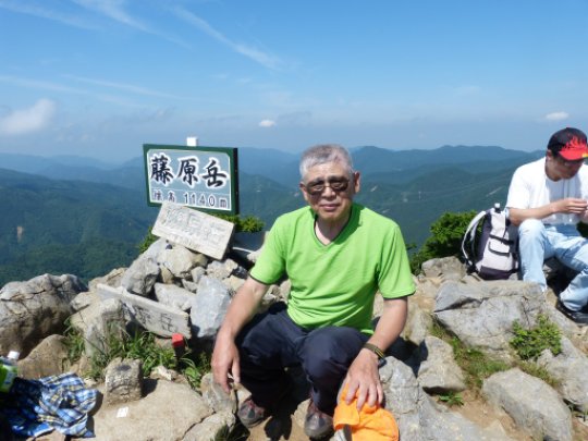 藤原岳山頂