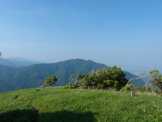 宮妻新道　林道・宮妻峡キャンプ場分岐