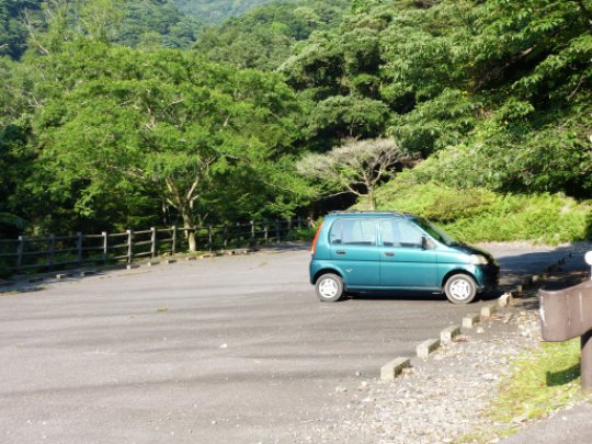 宮妻峡駐車場