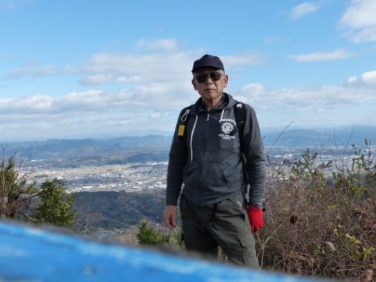 明王山山頂