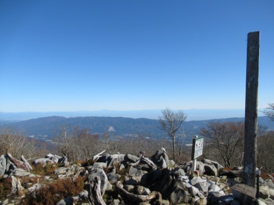 御池岳頂上 