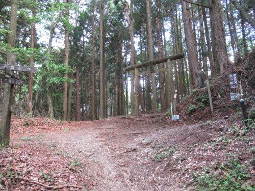 三森神社分岐